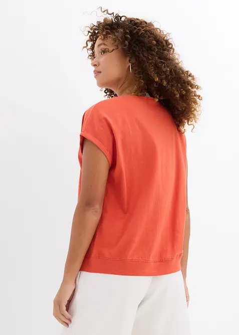 T-shirt av ren ekologisk bomull (2-pack), bonprix