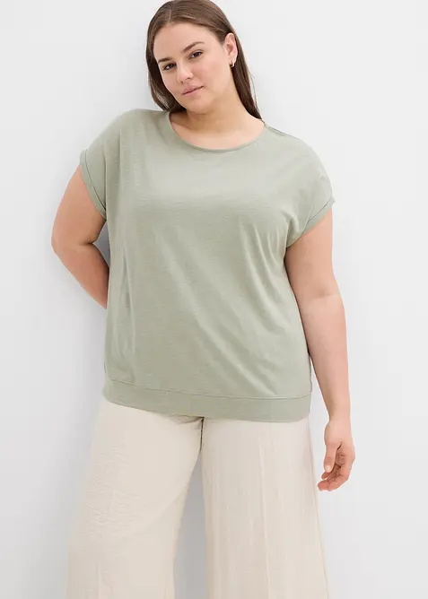 T-shirt av ren ekologisk bomull (2-pack), bonprix