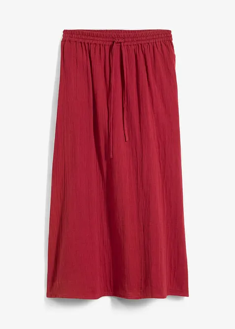 Maxikjol av muslin, bonprix