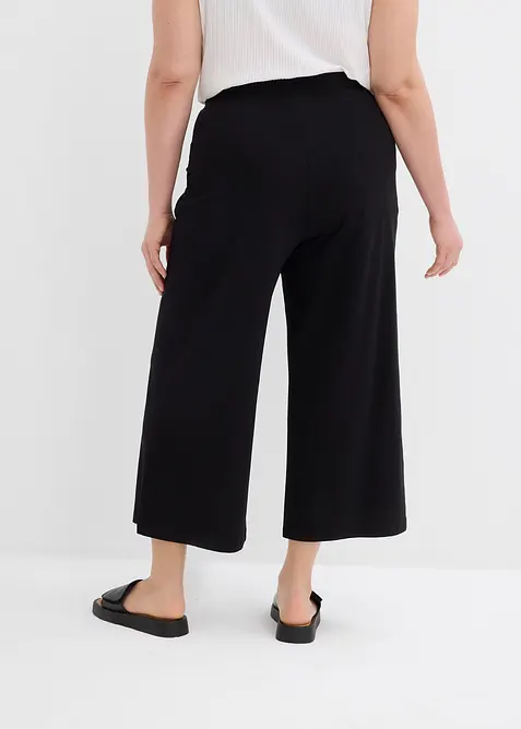7/8-byxa av ekologisk bomull med stretch, bonprix