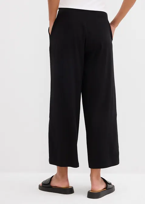 7/8-byxa av ekologisk bomull med stretch, bonprix