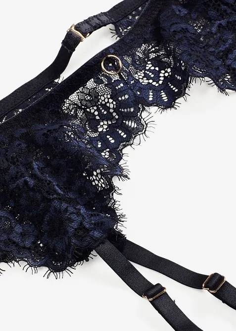 Strumpebandshållare i skir spets, bonprix