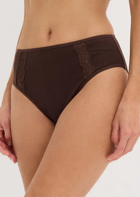 Maxitrosa med ekologisk bomull (4-pack), bonprix