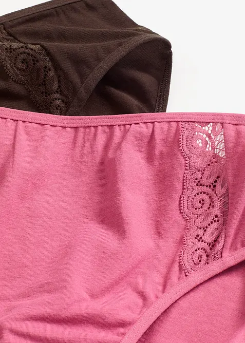 Maxitrosa med ekologisk bomull (4-pack), bonprix