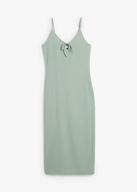 Midiklänning av tunn kräpp, bonprix