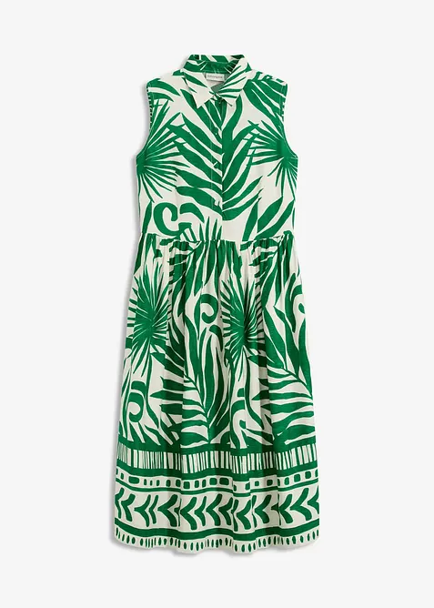 Blusklänning i följsam viskos, bonprix