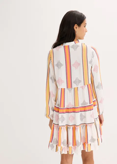 Tunikaklänning av mjuk viskos, bonprix