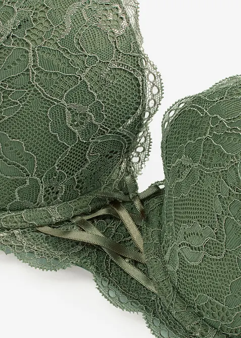 Formpressad BH med fin spets, bonprix