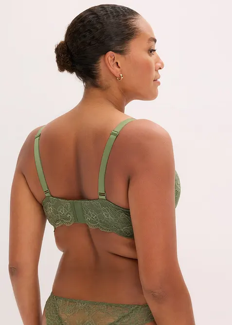 Formpressad BH med fin spets, bonprix