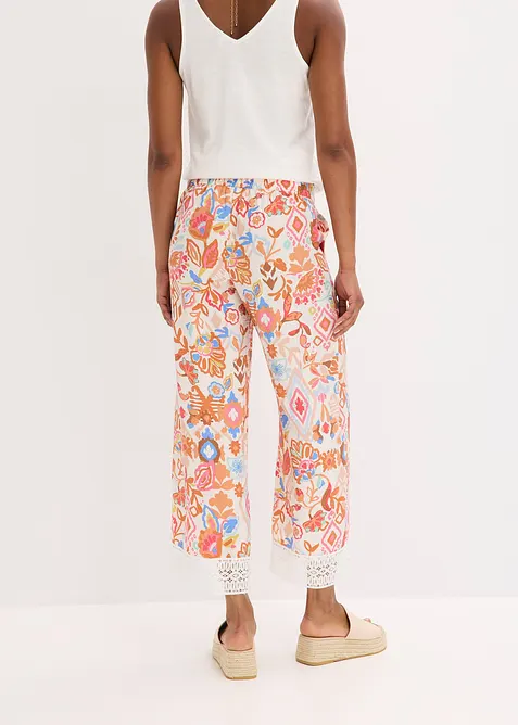 Byxa med spets, bonprix