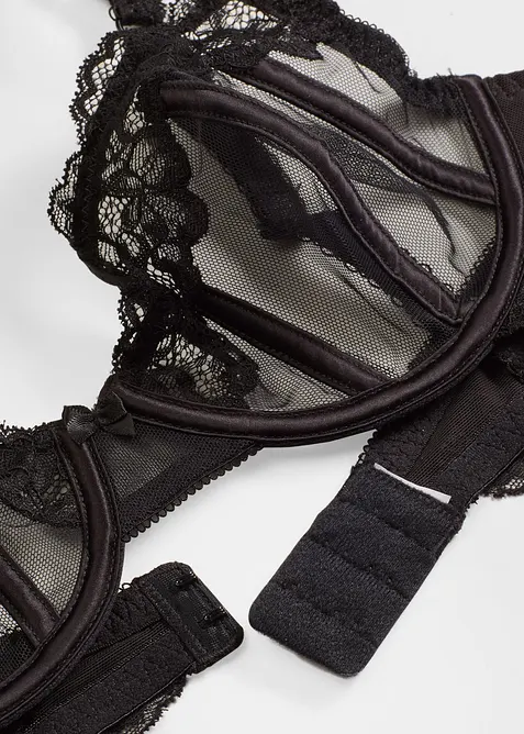 BH med bygel av skir spets, bonprix
