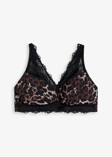 Minimizer-bralette med skir spets, bonprix