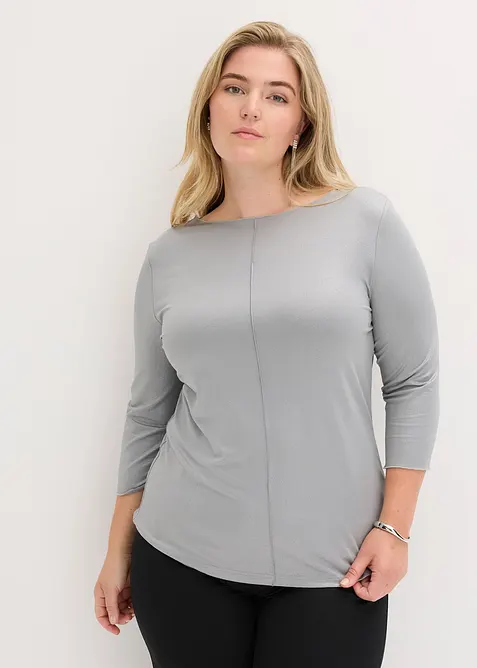 Glansig topp, bonprix