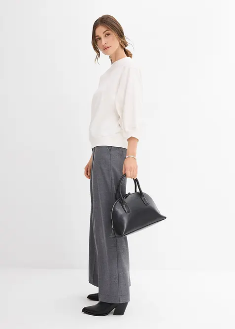 Oversized sweatshirt av bomull, bonprix