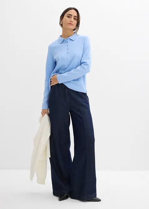 Pik&eacute;tr&ouml;ja av tjock ekologisk bomull, bonprix