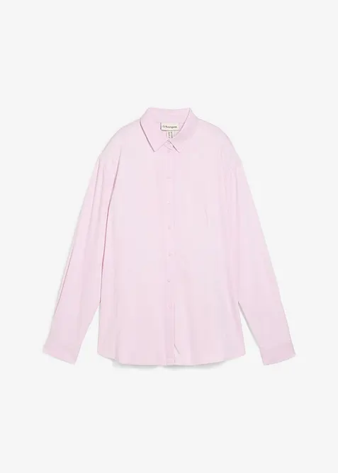 Skjortblus av mjuk viskos, bonprix