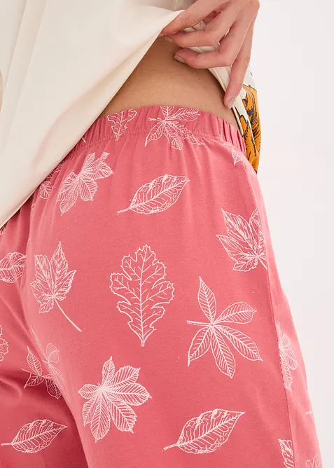 Capripyjamas av ekologisk bomull, bonprix