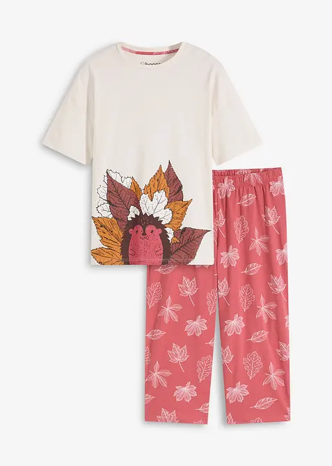 Capripyjamas av ekologisk bomull, bonprix