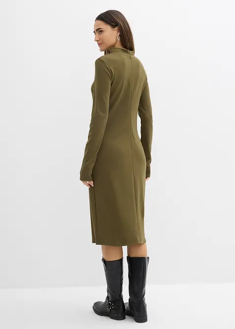 Punto di Roma-klänning med ståkrage, bonprix