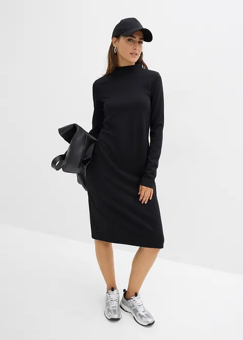 Punto di Roma-klänning med ståkrage, bonprix