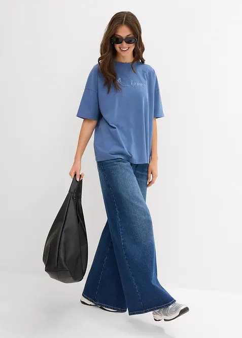 Oversizetopp av ren ekologisk bomull, bonprix