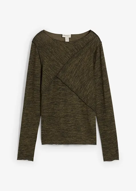 L&aring;ng&auml;rmad topp av mjuk viskosmix, bonprix