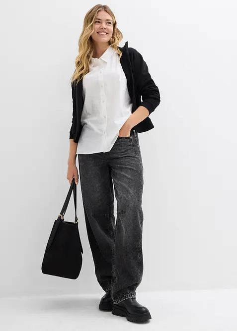 Oversizeblus i ren bomull, bonprix