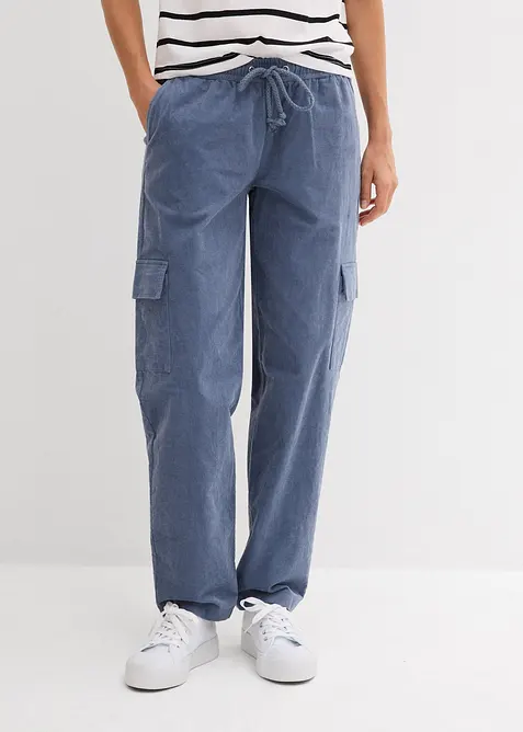 Manchesterbyxa i barrelmodell, bonprix