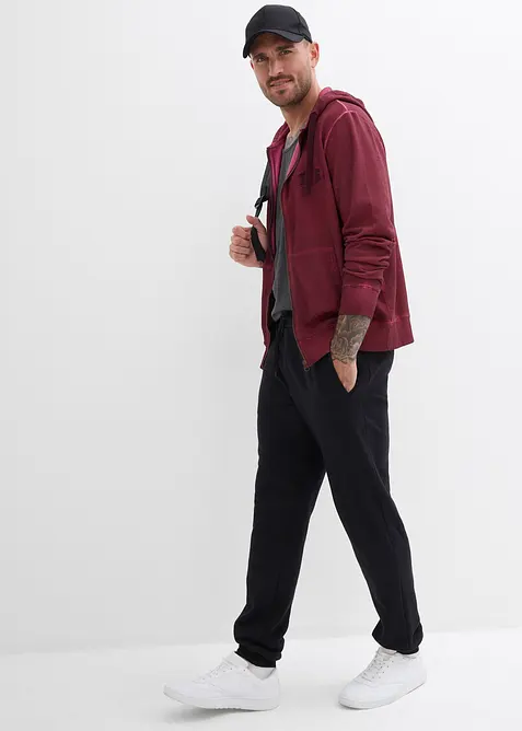 Joggingbyxa i ren ekologisk bomull, normal passform, bonprix