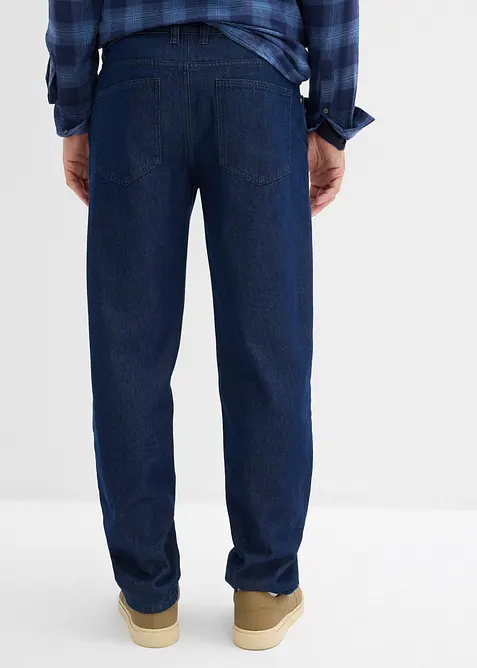 Loose Fit Jeans med gubbveck, Straight, bonprix