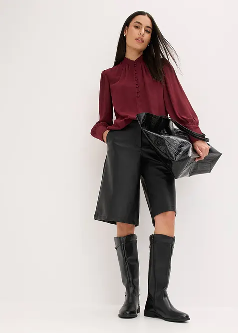 Blustunika av chiffong, bonprix