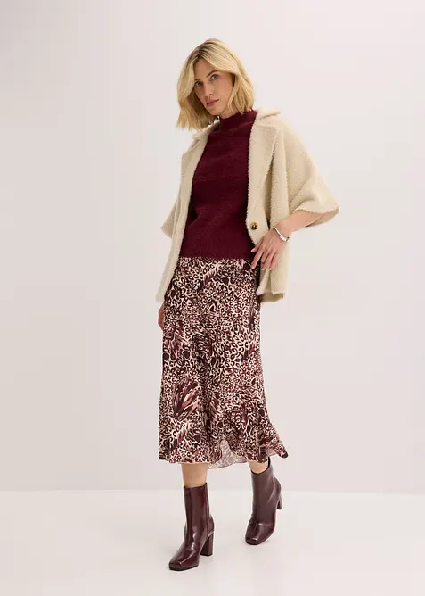 Tröja av fjädergarn, bonprix