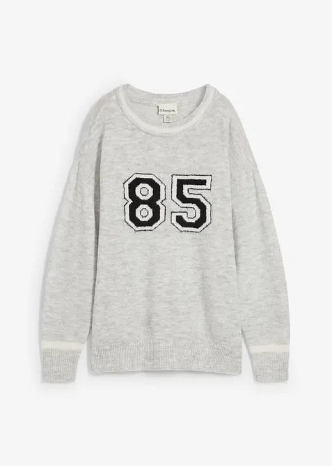 Oversizetröja med överskurna axlar, bonprix