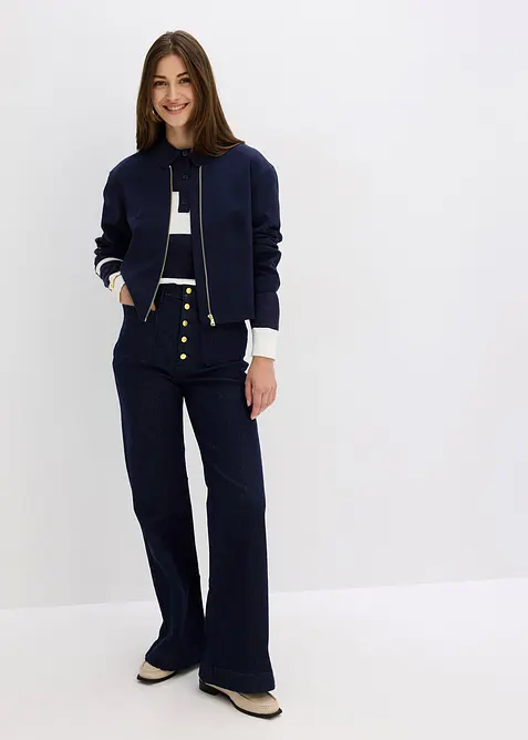 Flared Jeans High Waist, bonprix