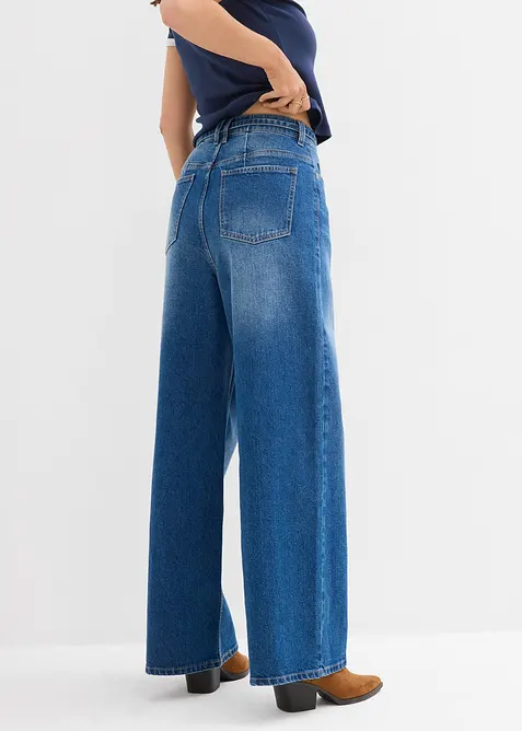 Wide Leg Jeans, High Waist, bonprix