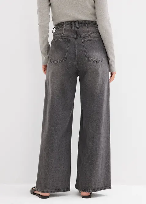 Wide Leg Jeans, High Waist, bonprix