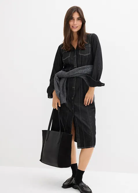 Jeansklänning, bonprix