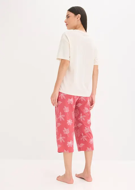 Capripyjamas av ekologisk bomull, bonprix