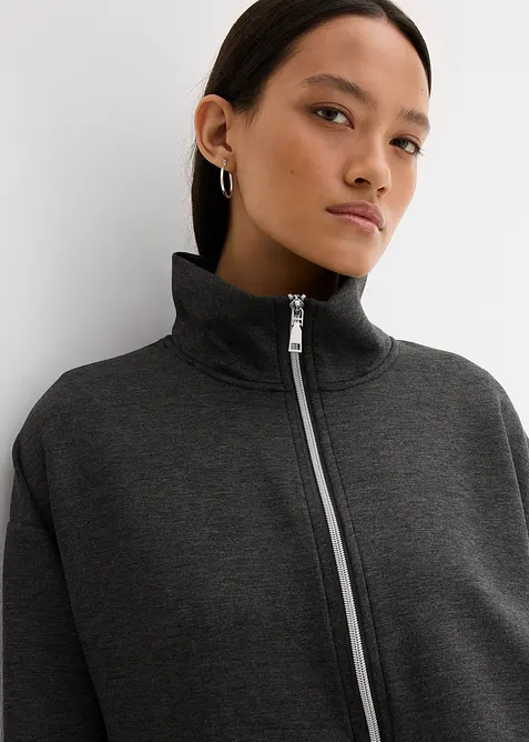 Oversizejacka i viskosmix, bonprix