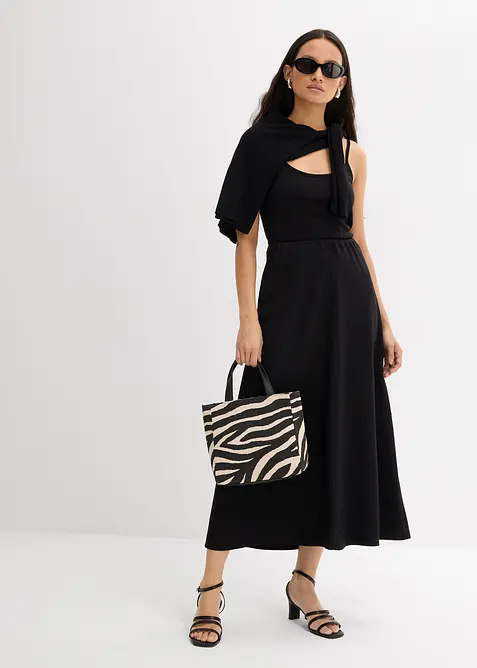 Mellanlång Punto di Roma-kjol i bekväm modell, bonprix