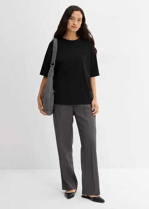 Ledig T-shirt i bomullsmix, bonprix