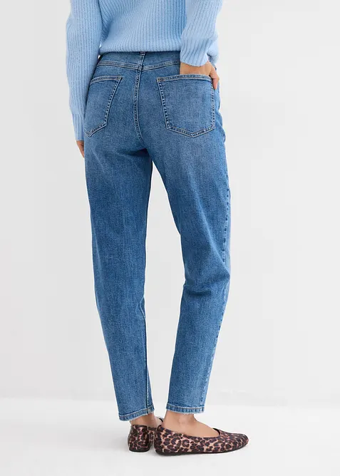 Mom Jeans High Waist, cropped, bonprix