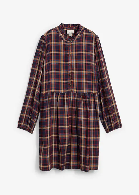 Miniklänning av mjuk viskos, bonprix