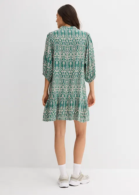 Tunikaklänning i mjuk viskos, bonprix