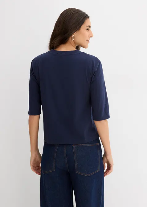 T-shirt i ren ekologisk bomull, bonprix