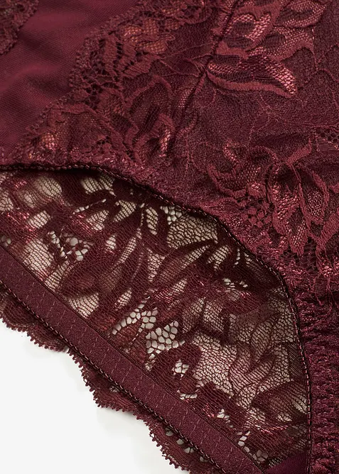 Maxitrosa med skir spets, bonprix