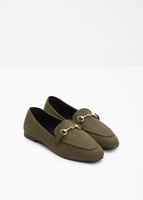 Loafers med vadderad innersula, bonprix