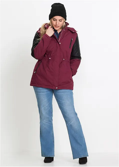 Comfort Stretch Jeans Mid Waist, Bootcut, bonprix