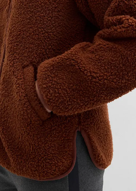 Jacka i teddyfleece, bonprix