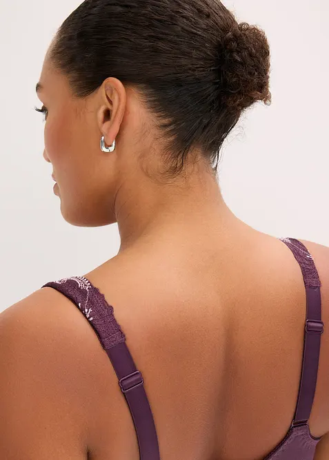 Avlastande BH utan bygel och med vadderade axelband, bonprix